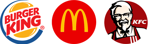 gyorsétterem láncok logói